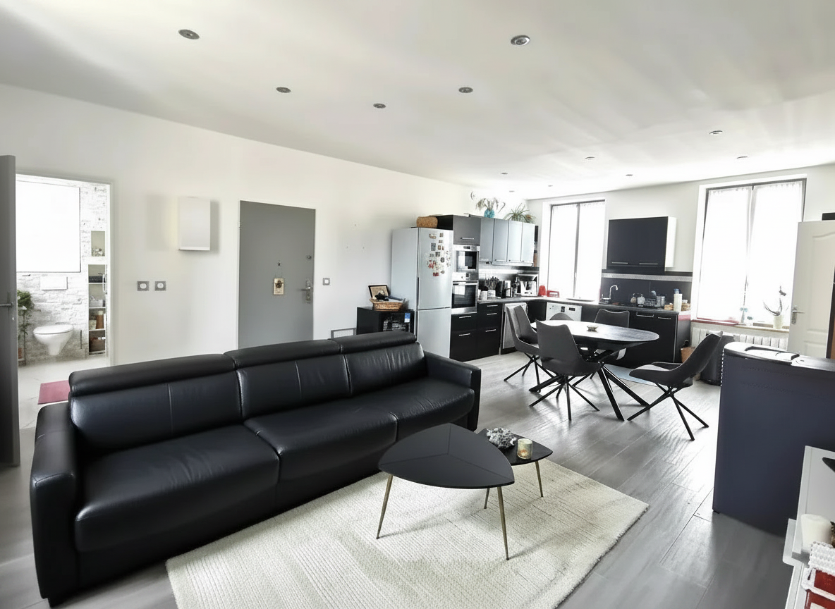 Appartement 3 pièces avec parking